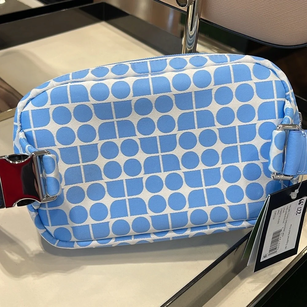 Kate Spade Noel Jacquard Belt Bag
Astral Blue 
NWT Waist
Bags & Fanny Packs - Picture 16 of 16